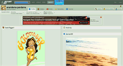 Desktop Screenshot of anandama-pandama.deviantart.com