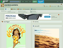 Tablet Screenshot of anandama-pandama.deviantart.com
