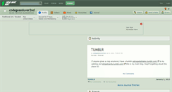 Desktop Screenshot of codegeassluver2nd.deviantart.com