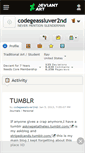 Mobile Screenshot of codegeassluver2nd.deviantart.com