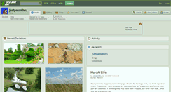 Desktop Screenshot of justpassnthru.deviantart.com