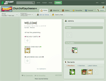 Tablet Screenshot of churchofgaycheese.deviantart.com