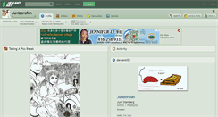 Desktop Screenshot of junizorofan.deviantart.com