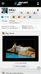 Mobile Screenshot of miesj.deviantart.com