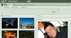 Desktop Screenshot of drcm.deviantart.com
