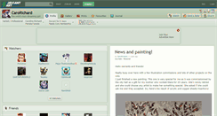 Desktop Screenshot of carorichard.deviantart.com