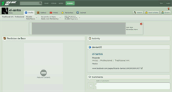 Desktop Screenshot of el-santos.deviantart.com