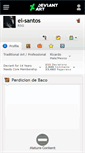 Mobile Screenshot of el-santos.deviantart.com