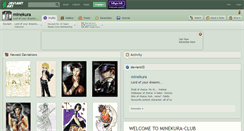 Desktop Screenshot of minekura.deviantart.com