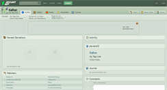 Desktop Screenshot of karoe.deviantart.com