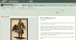 Desktop Screenshot of dmboyledesign.deviantart.com