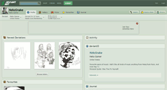 Desktop Screenshot of nekosnake.deviantart.com