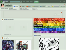 Tablet Screenshot of elojello10.deviantart.com