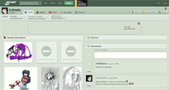 Desktop Screenshot of cufmotis.deviantart.com