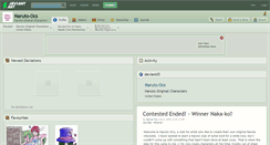 Desktop Screenshot of naruto-ocs.deviantart.com