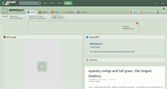 Desktop Screenshot of dantejoyce.deviantart.com