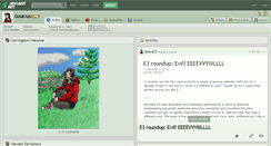 Desktop Screenshot of golavus.deviantart.com