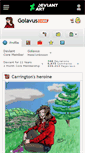 Mobile Screenshot of golavus.deviantart.com
