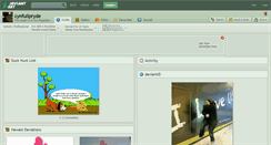 Desktop Screenshot of cynfullpryde.deviantart.com