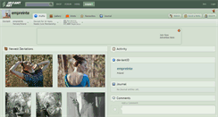 Desktop Screenshot of empreinte.deviantart.com