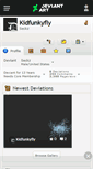 Mobile Screenshot of kidfunkyfly.deviantart.com