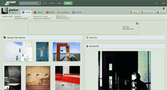 Desktop Screenshot of gladzor.deviantart.com