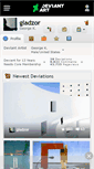 Mobile Screenshot of gladzor.deviantart.com