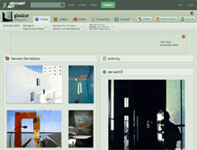 Tablet Screenshot of gladzor.deviantart.com