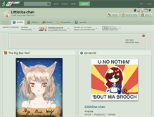 Tablet Screenshot of littleusa-chan.deviantart.com