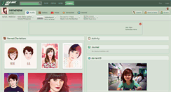 Desktop Screenshot of nenenene.deviantart.com