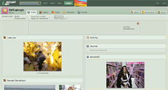Desktop Screenshot of hiril-anwyn.deviantart.com