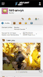 Mobile Screenshot of hiril-anwyn.deviantart.com