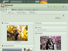 Tablet Screenshot of hiril-anwyn.deviantart.com