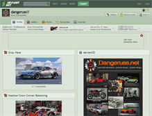 Tablet Screenshot of dangeruss.deviantart.com