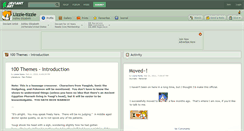 Desktop Screenshot of lizzie-tizzie.deviantart.com