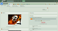Desktop Screenshot of darkchildh.deviantart.com
