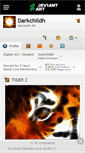 Mobile Screenshot of darkchildh.deviantart.com