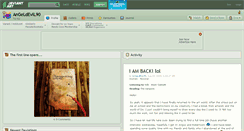 Desktop Screenshot of angeldevil90.deviantart.com