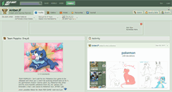 Desktop Screenshot of amberjf.deviantart.com