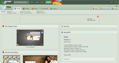 Desktop Screenshot of hibar.deviantart.com