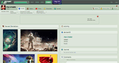 Desktop Screenshot of ma-create.deviantart.com