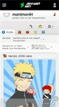 Mobile Screenshot of monimonih.deviantart.com