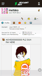 Mobile Screenshot of melisko.deviantart.com
