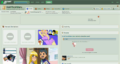 Desktop Screenshot of hoshitenshimaru.deviantart.com