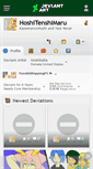 Mobile Screenshot of hoshitenshimaru.deviantart.com