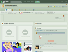 Tablet Screenshot of hoshitenshimaru.deviantart.com