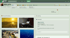 Desktop Screenshot of digital-clarity.deviantart.com