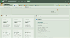 Desktop Screenshot of lisa-cullen.deviantart.com