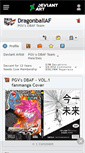 Mobile Screenshot of dragonballaf.deviantart.com