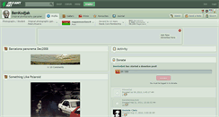 Desktop Screenshot of benkodjak.deviantart.com